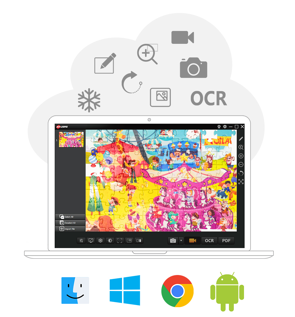 Joyusing V500S USB Document Camera, Best Buget Document Camera for Teachers