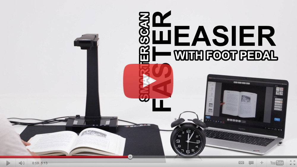 Portable Book Scanner