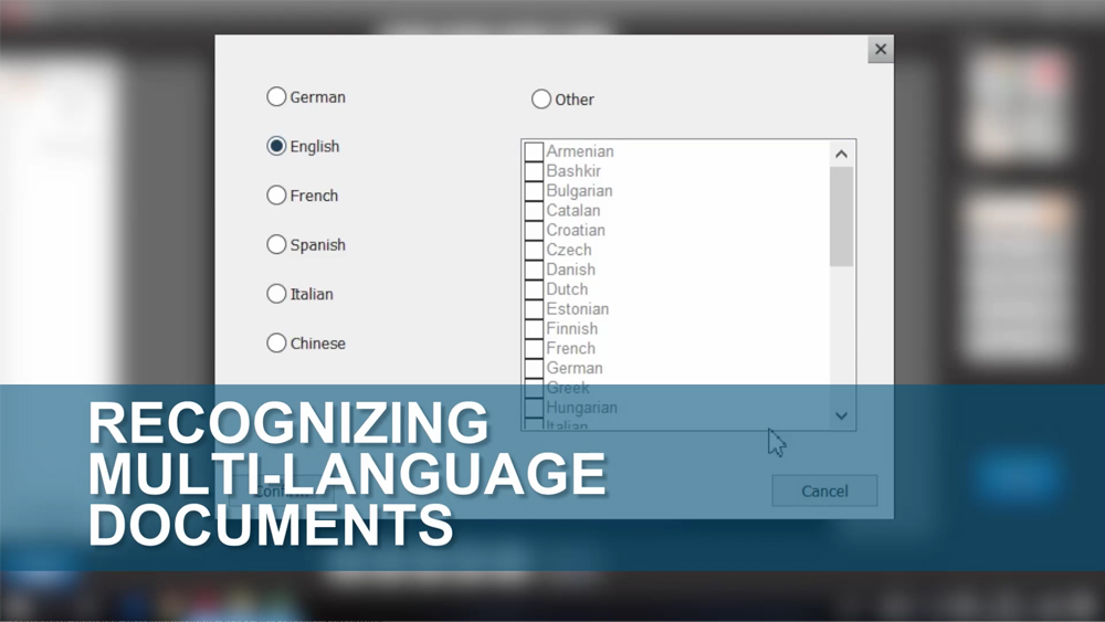 35 Main Languages OCR Recognition