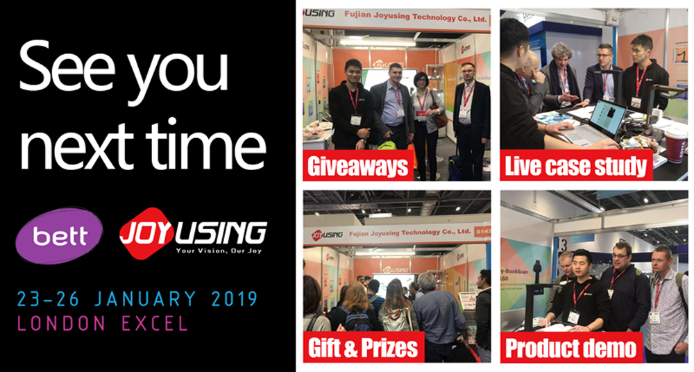 Joyusing makes show on BETT 2019 LONDON